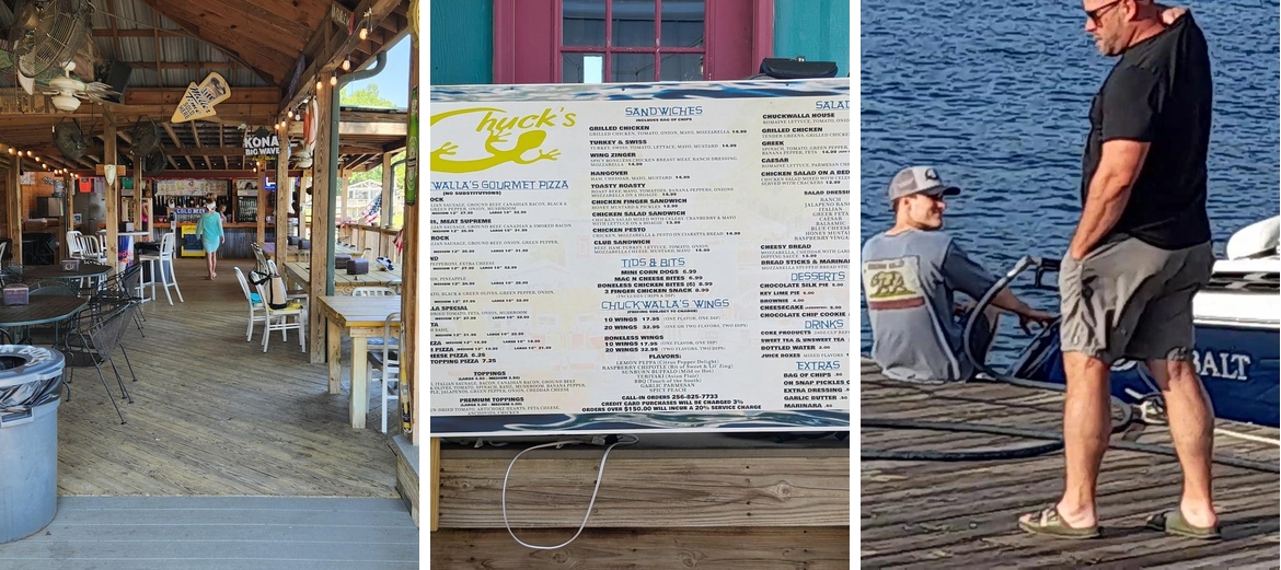 Chuckwalla's Pizza at Chuck's Marina