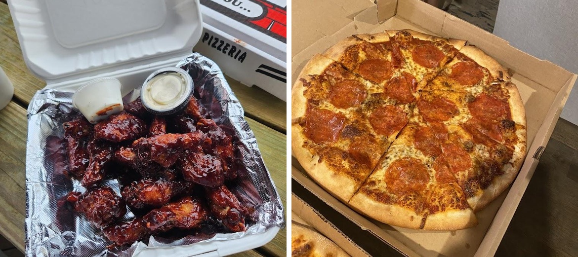Chuckwalla's Pizza at Chuck's Marina