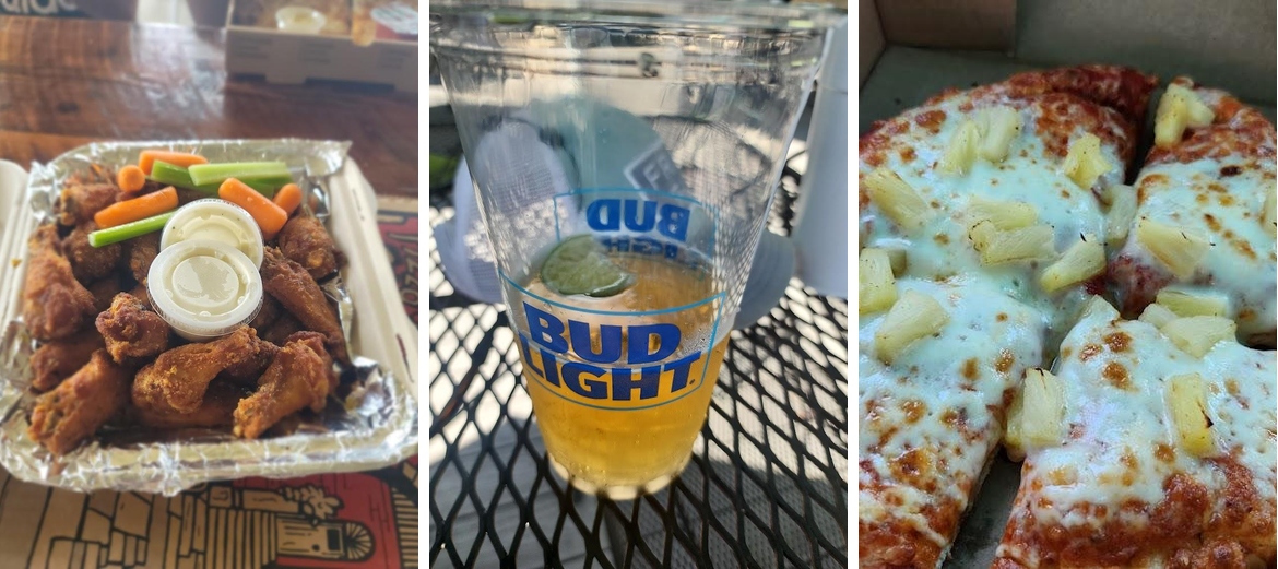 Chuckwalla's Pizza at Chuck's Marina