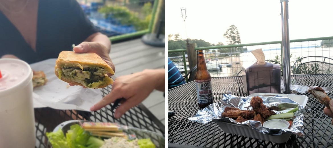 Chuckwalla's Pizza at Chuck's Marina