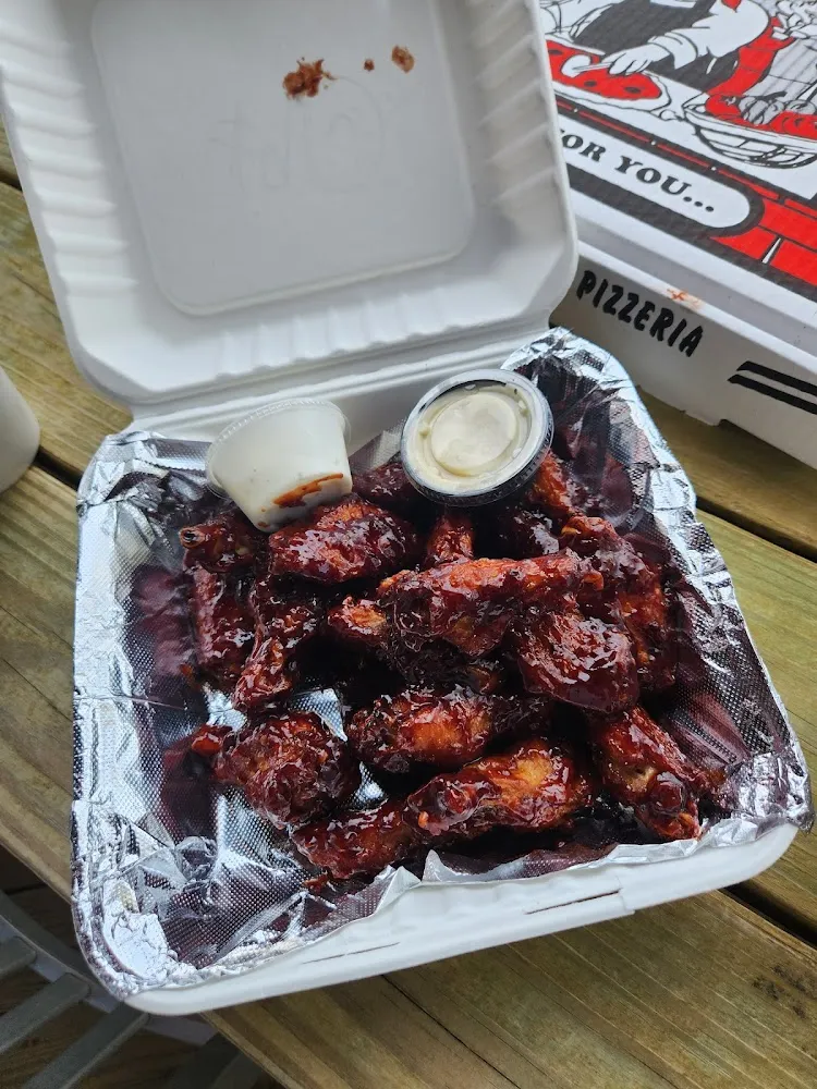 Raspberry Chipotle Wings